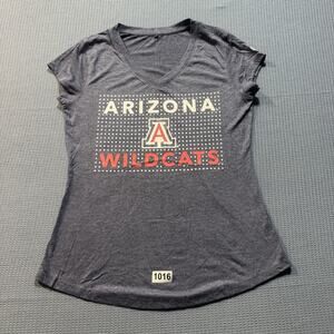 Arizona Wildcats V-neck T-Shirt Women Sz M Pre-Owned Excellent